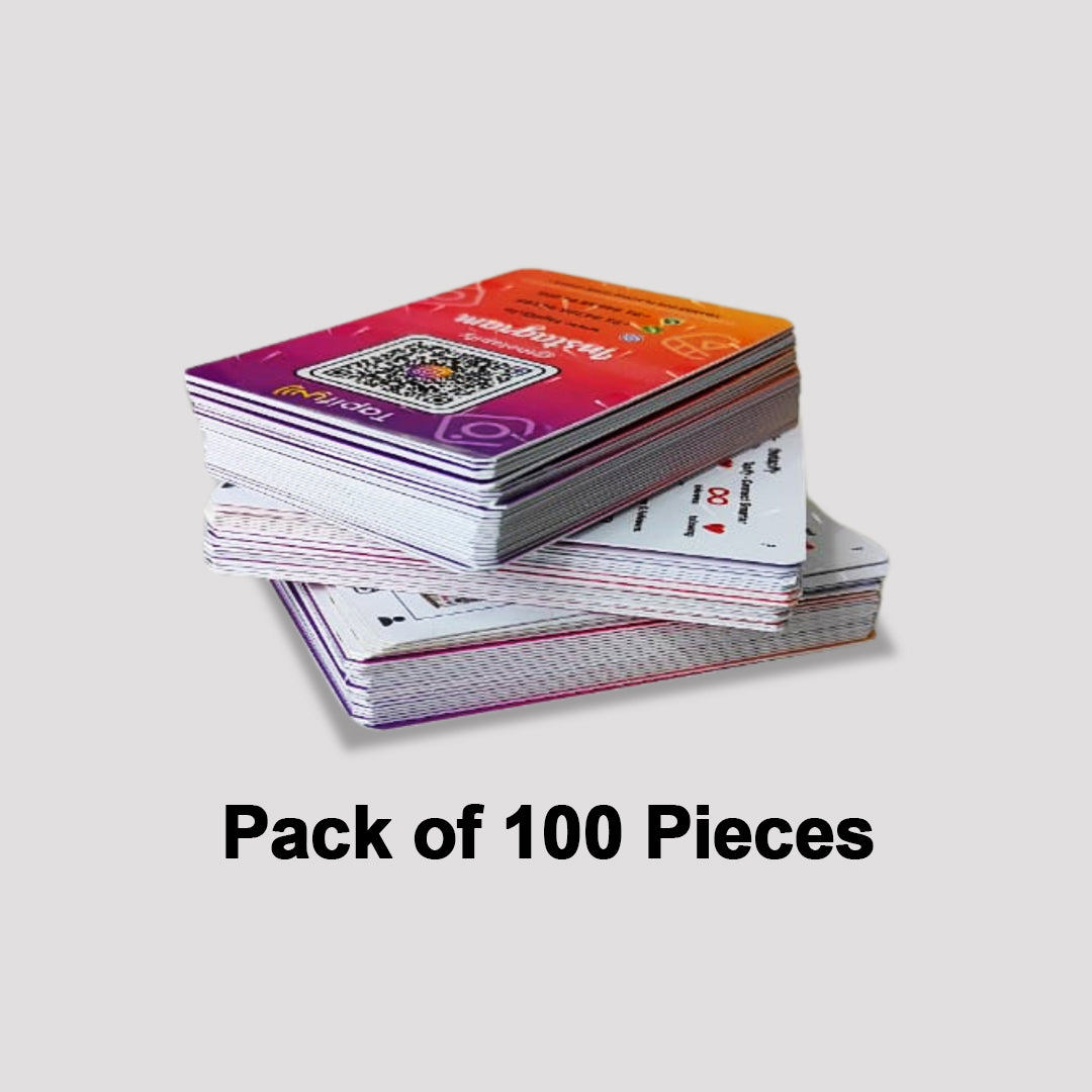 Instagram 3D Sparkle Business Cards