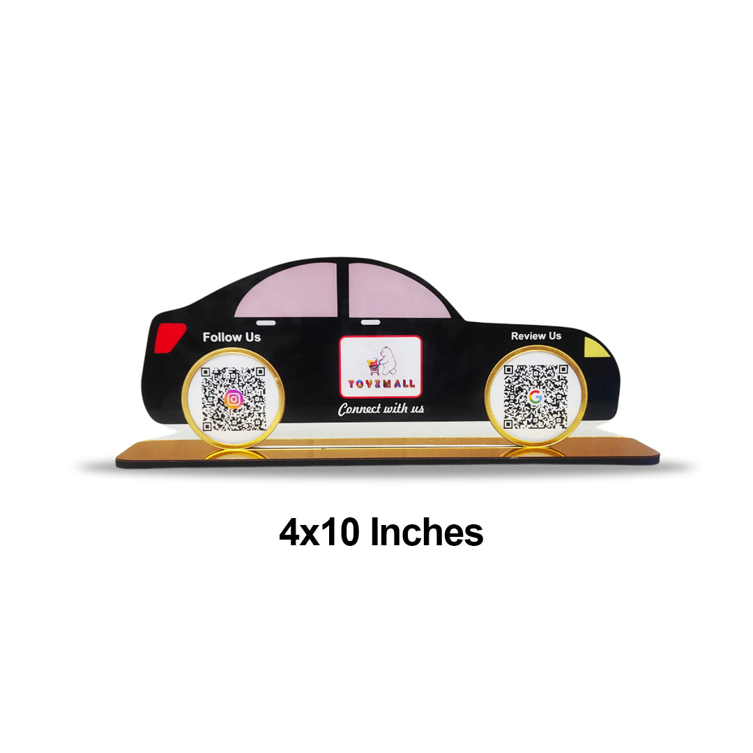 Car Shaped Smart NFC 2-in-1 Tabletop Standee