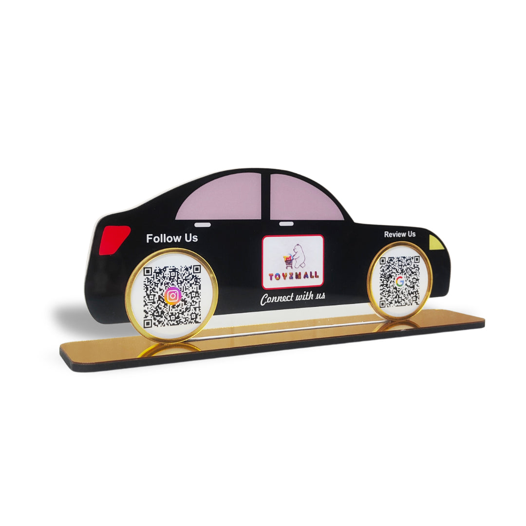 Car Shaped Smart NFC 2-in-1 Tabletop Standee