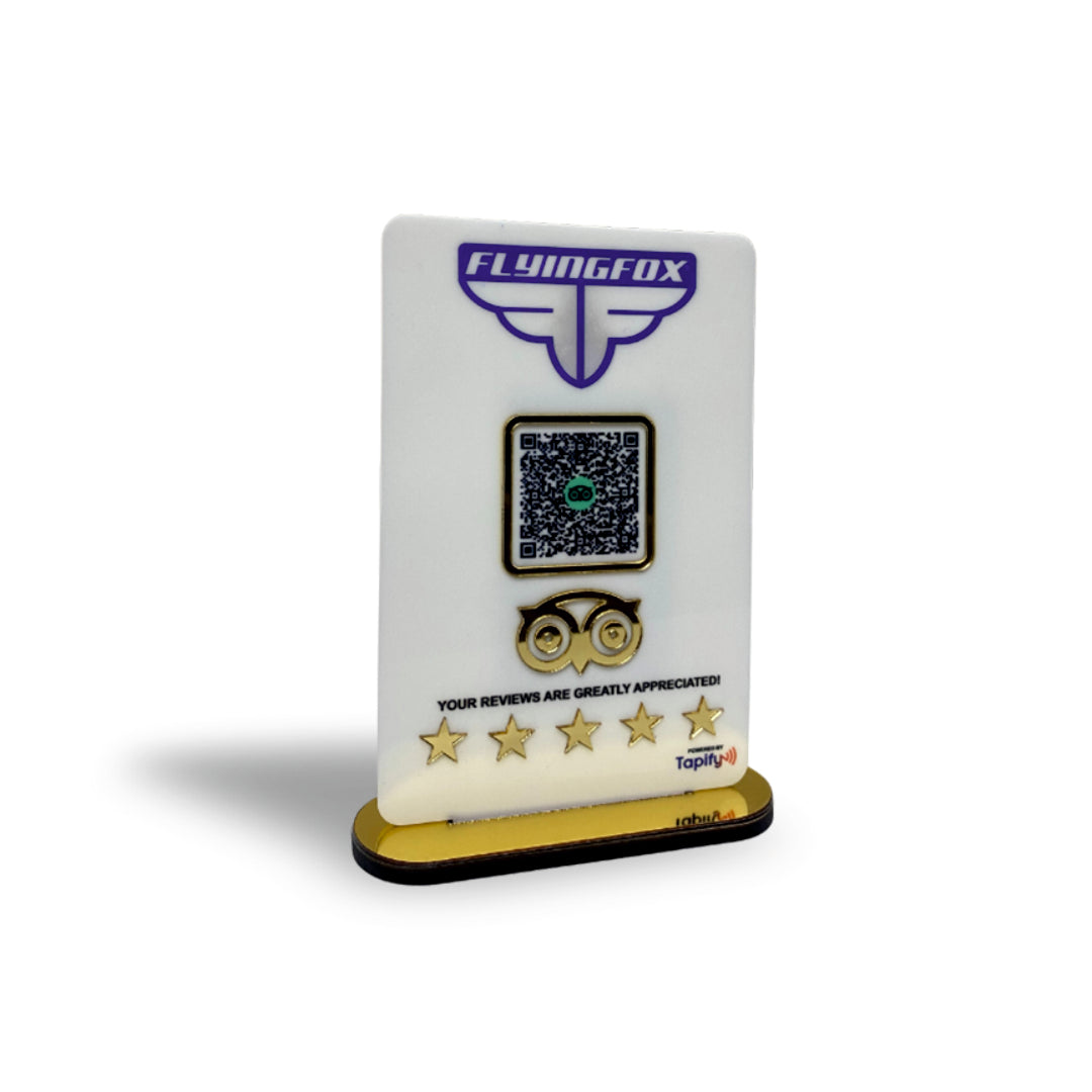 Smart NFC 1 QR Table Top Standee