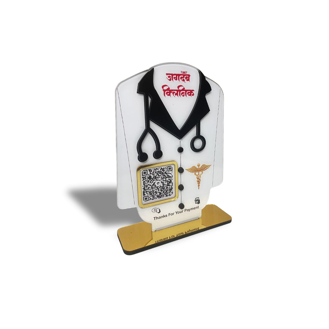 Doctor Edition - Smart NFC Single QR Standee