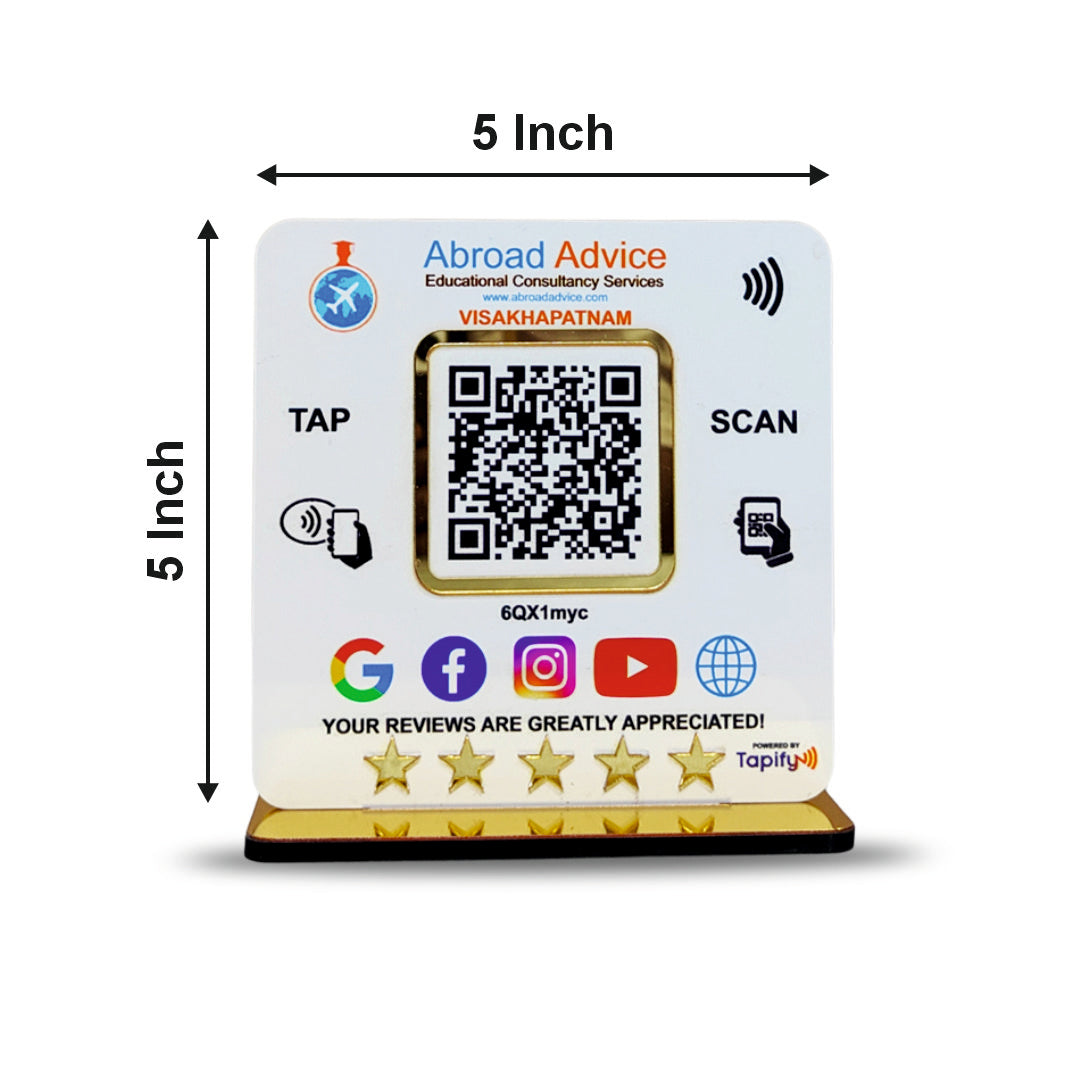 All In One Smart NFC Standee - Elite