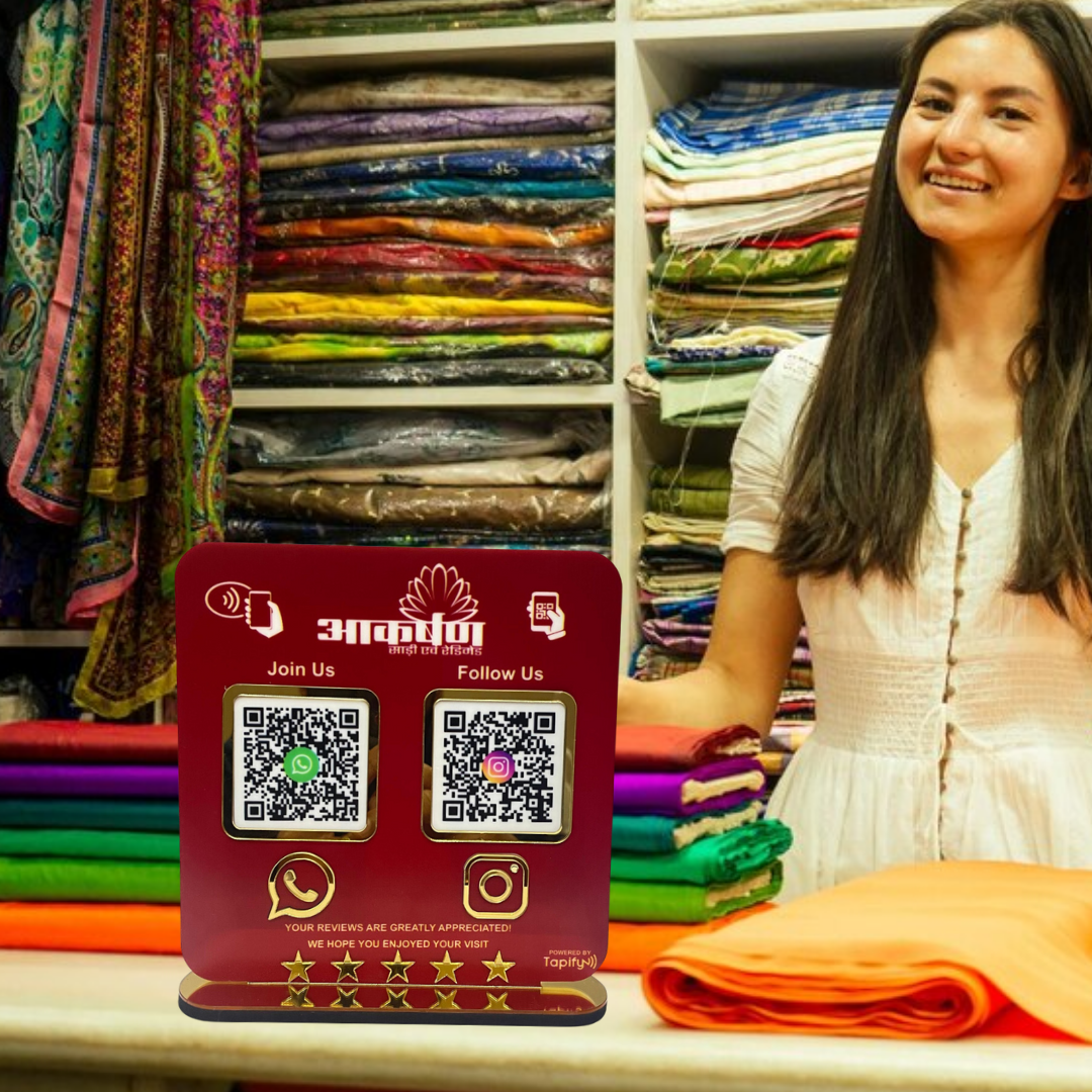 Smart NFC 2-in-1 Table Top Standee - Icon Edition