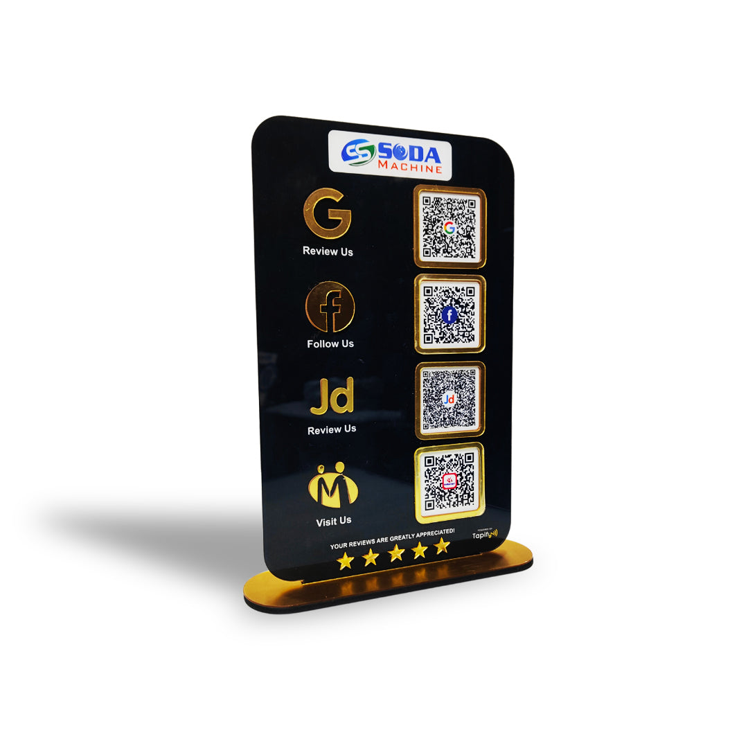 Smart NFC 4-in-1 Standee - Portrait Style