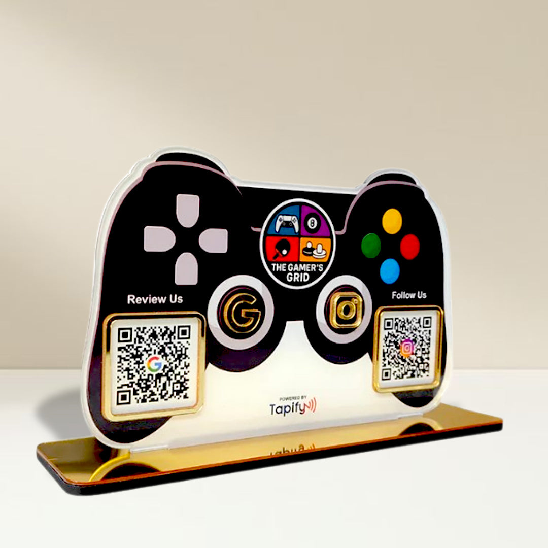 Game Controller Standee - Smart NFC 2-in-1 Table Top Standee