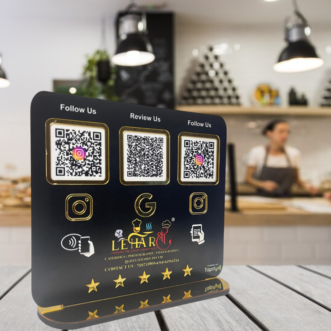 Smart NFC 3-in-1 Table Top Standee - Icon Edition