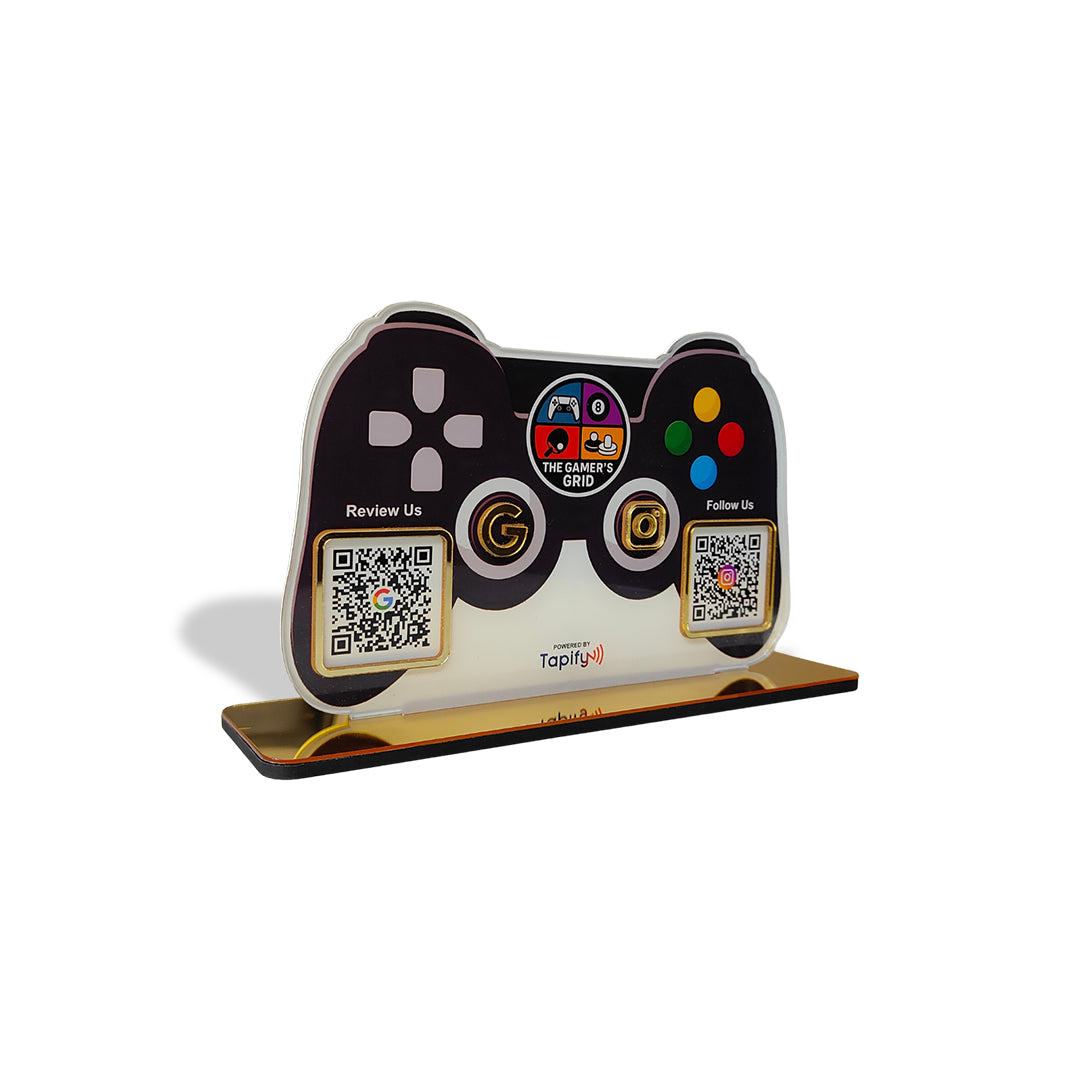 Game Controller Standee - Smart NFC 2-in-1 Table Top Standee