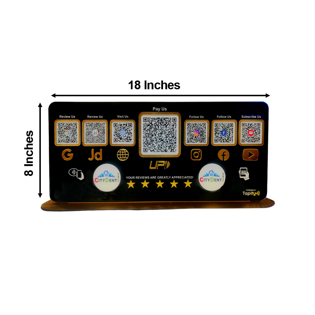 Smart NFC 7-in-1 Table Top Standee