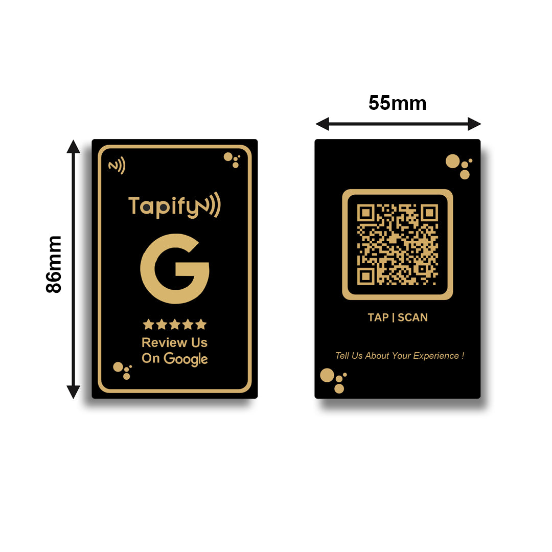 Premium NFC Google Review Card