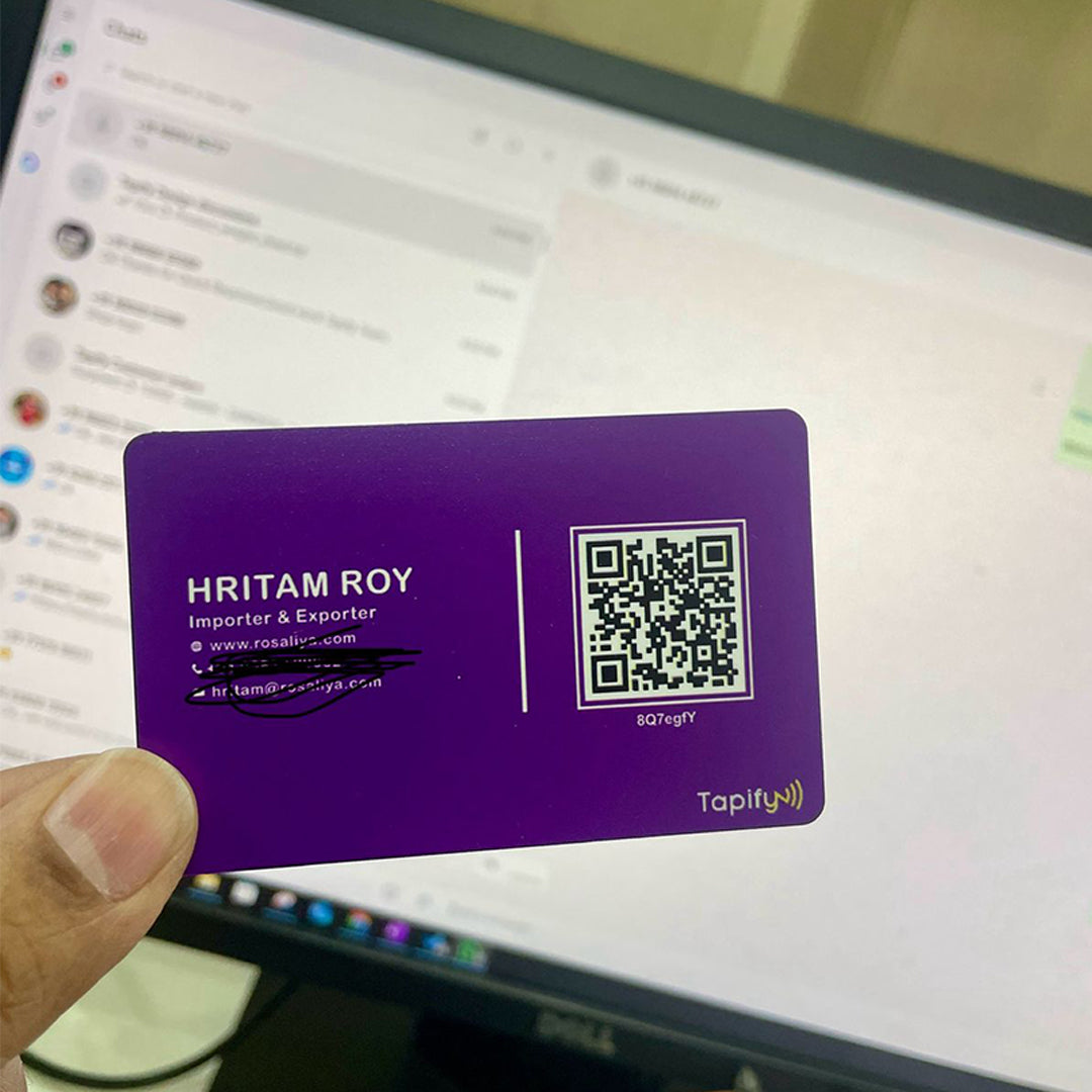 Smart Business Card | All in One ( Red Theme )