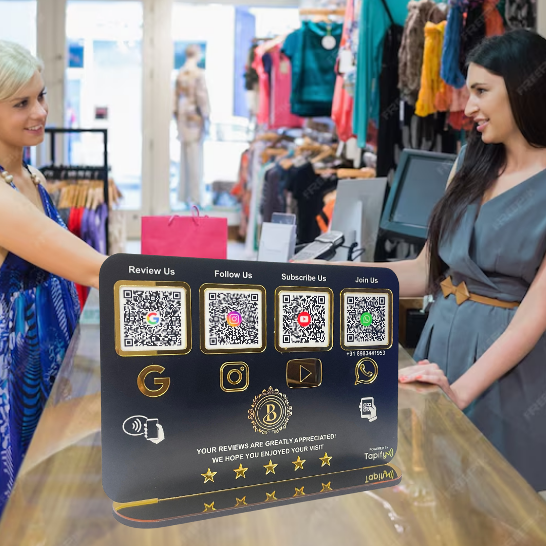 Smart NFC 4-in-1 Table Top Standee - Icon Edition