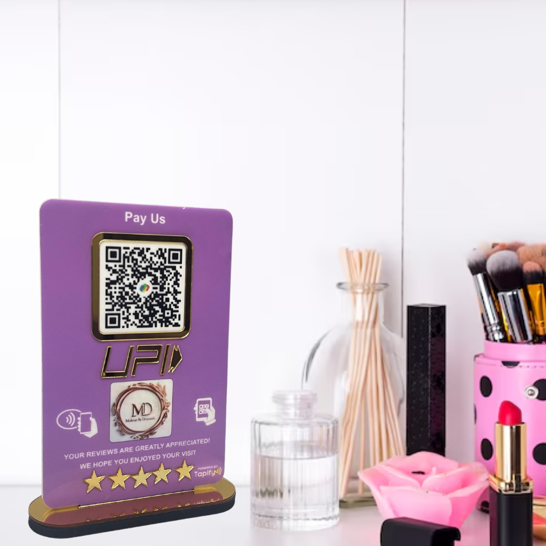 Smart NFC 1 QR Table Top Standee