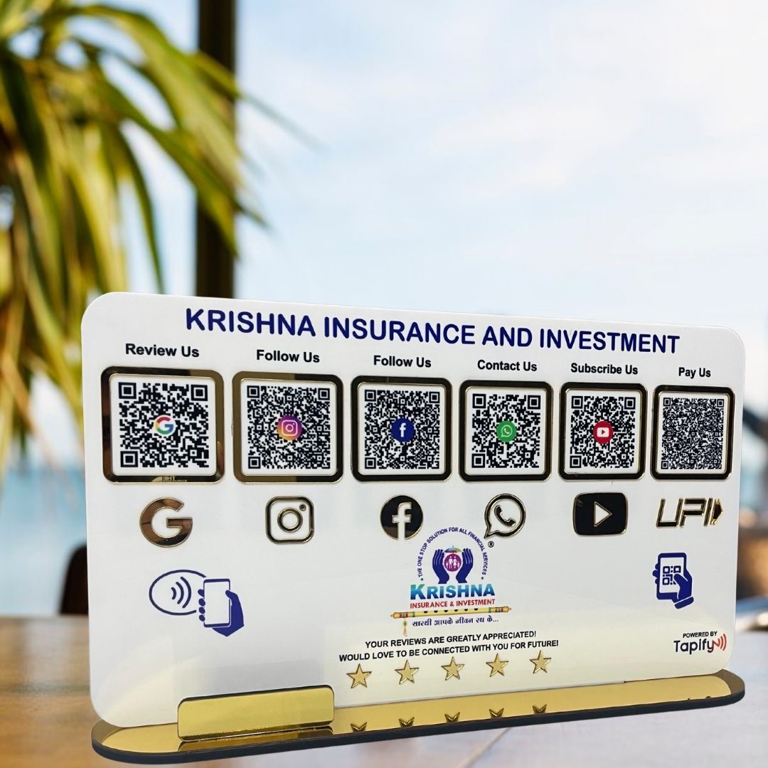 Smart NFC 6-in-1 Table Top Standee