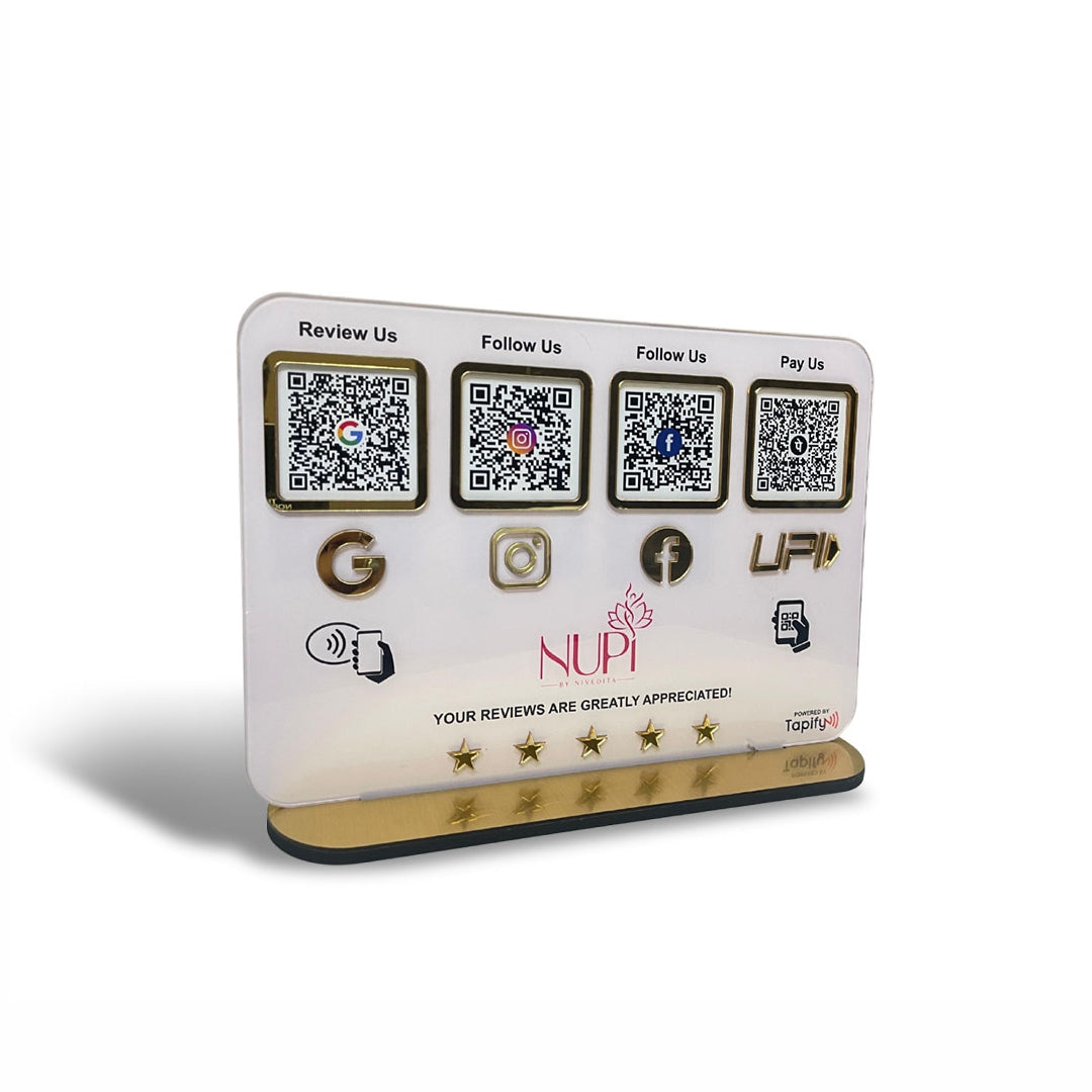 Smart NFC 4-in-1 Table Top Standee - Icon Edition