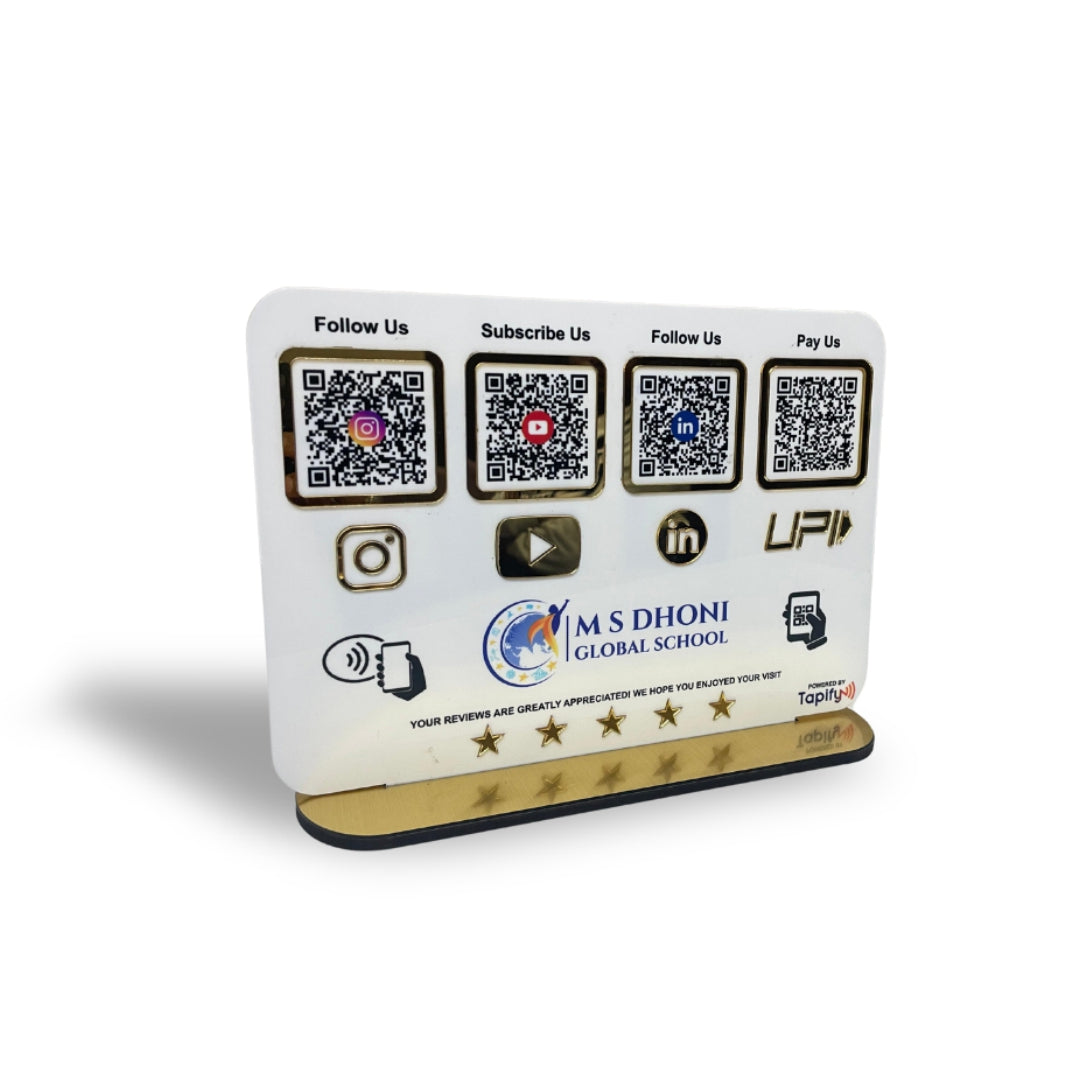 Smart NFC 4-in-1 Table Top Standee - Icon Edition