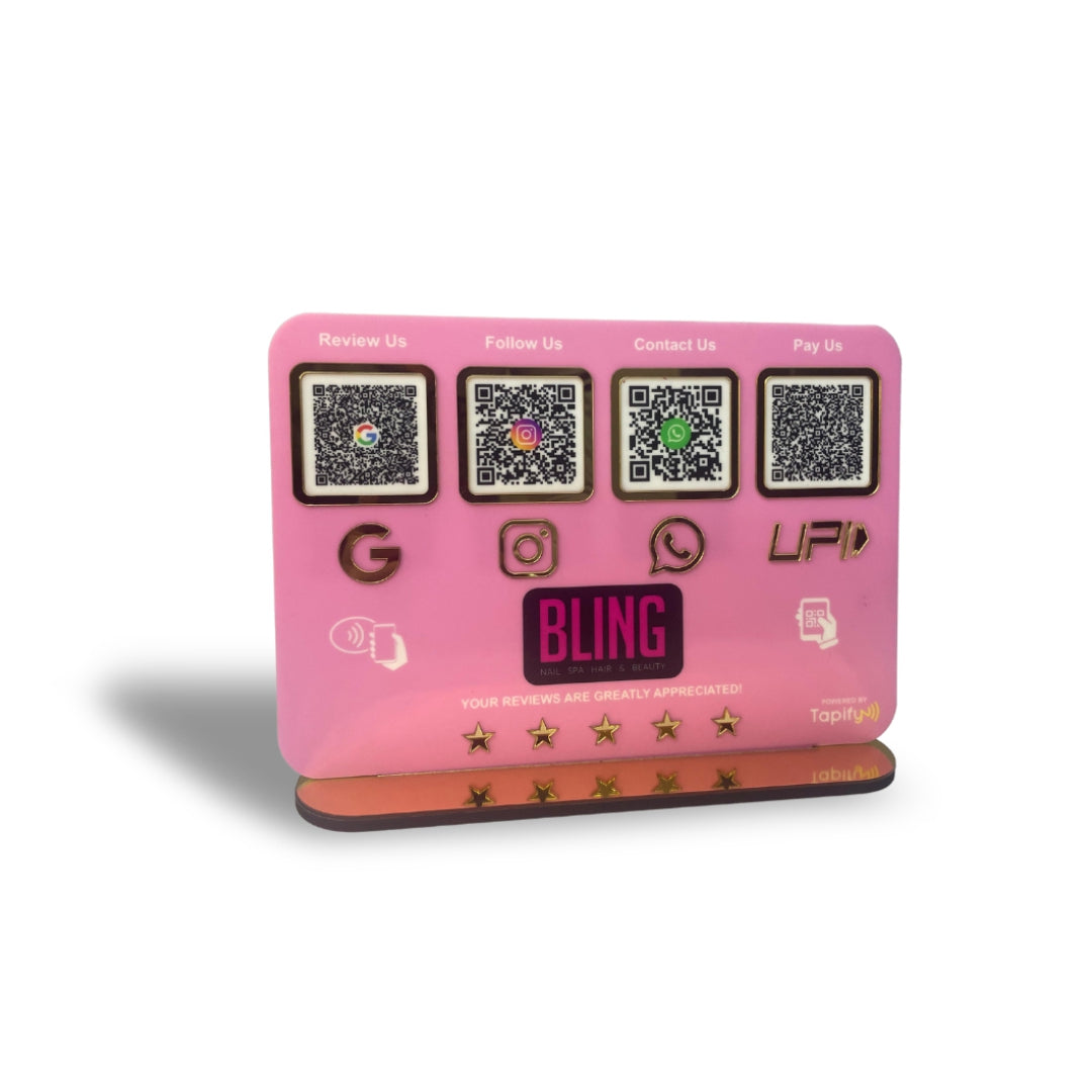 Smart NFC 4-in-1 Table Top Standee - Icon Edition