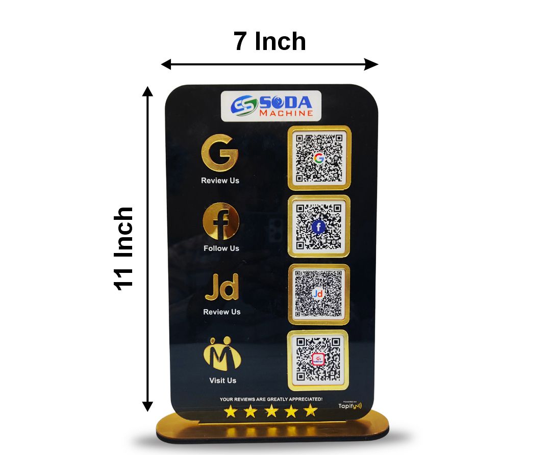 Smart NFC 4-in-1 Standee - Portrait Style