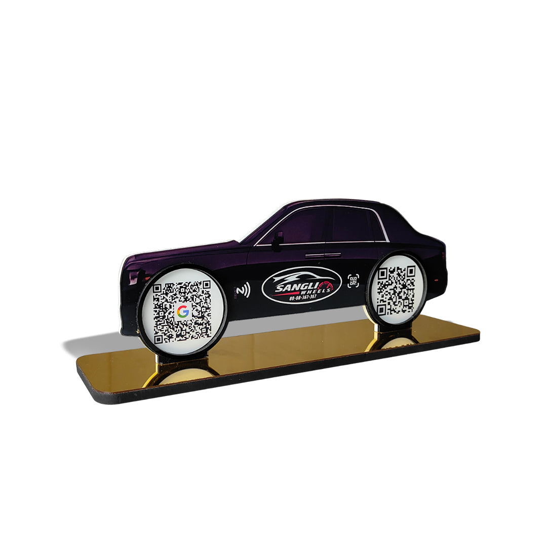 Rolls-Royce Car Shaped Smart NFC 2-in-1 Tabletop Standee