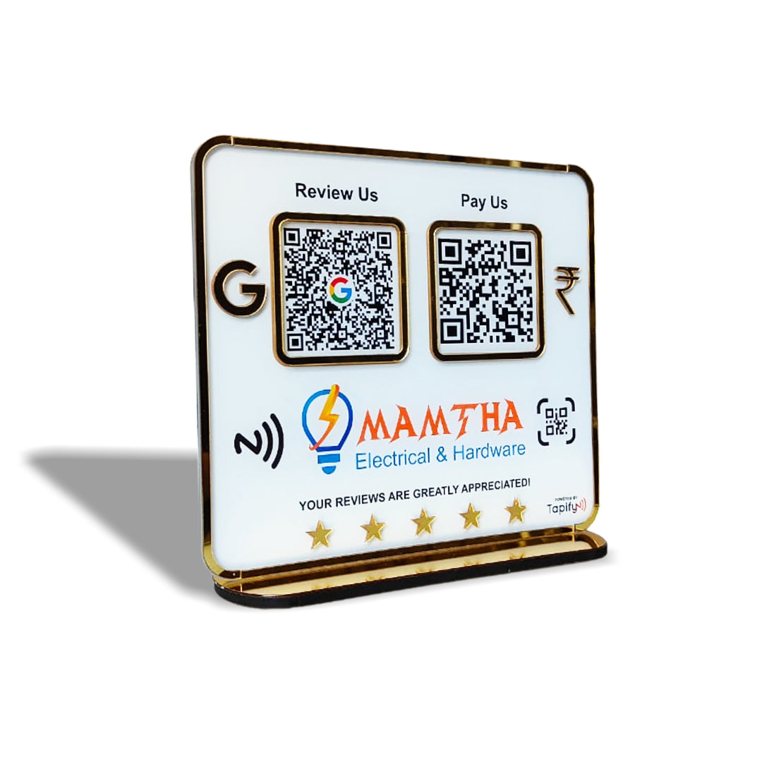 Smart NFC 2-in-1 Big Size Standee