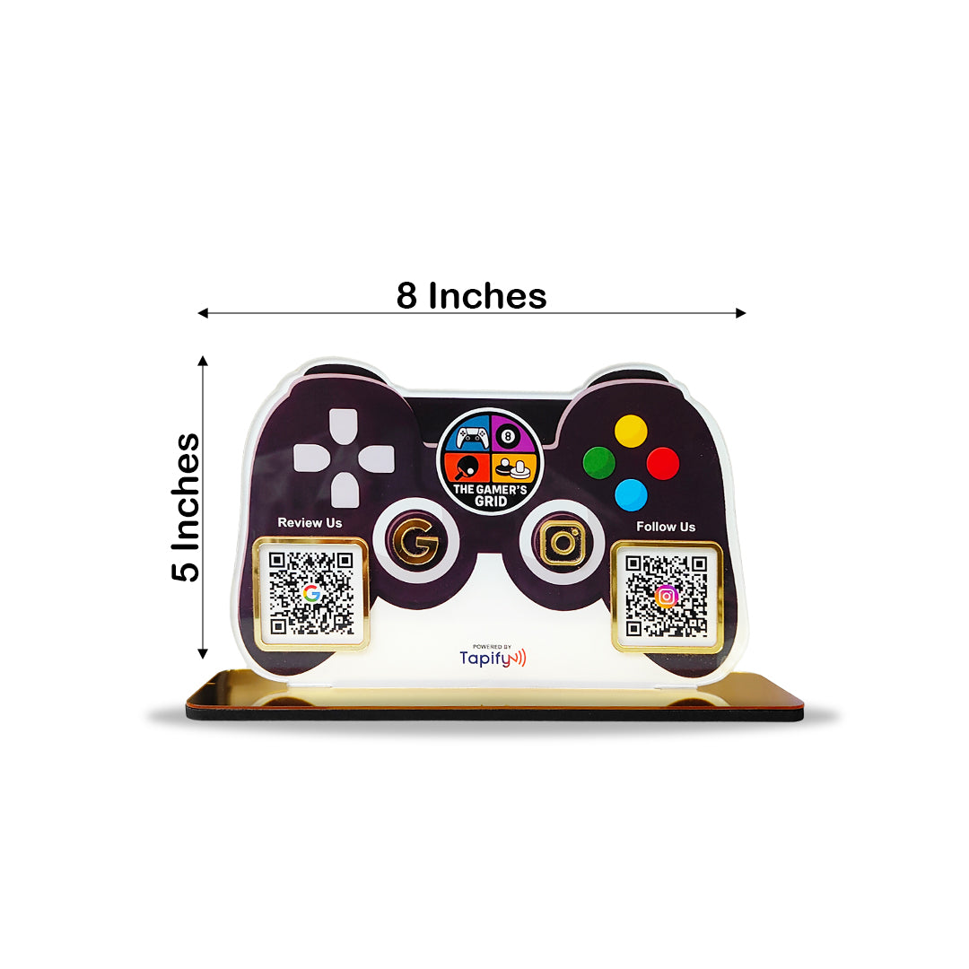 Game Controller Standee - Smart NFC 2-in-1 Table Top Standee