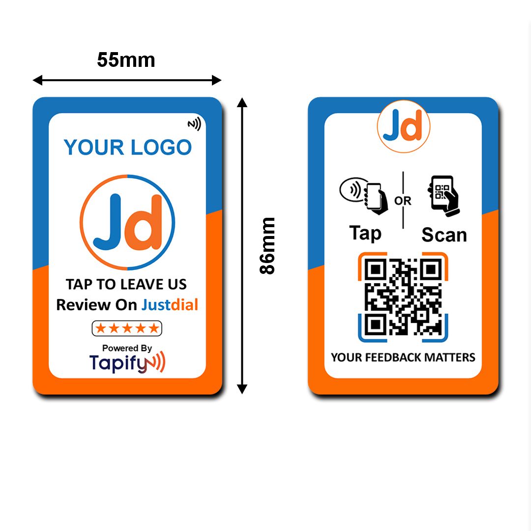 Smart NFC Justdial Card