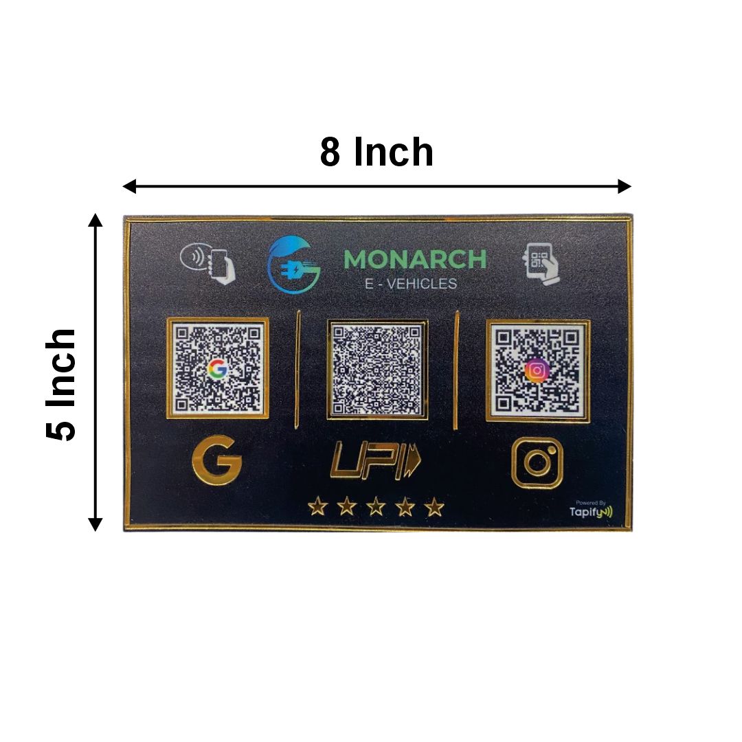 Smart NFC 3-in-1 Plate | Stick To Any Surface | Without Stand