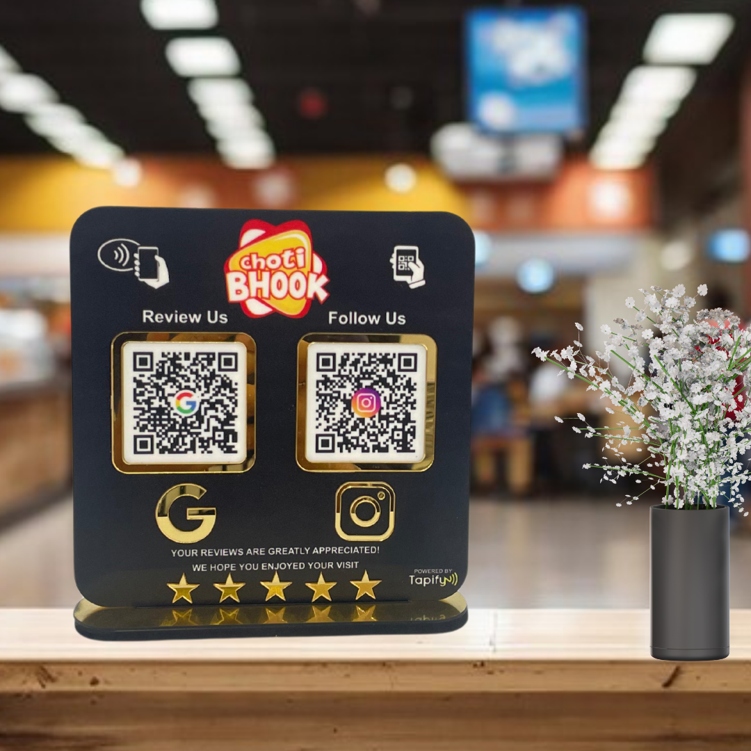 Smart NFC 2-in-1 Table Top Standee - Icon Edition