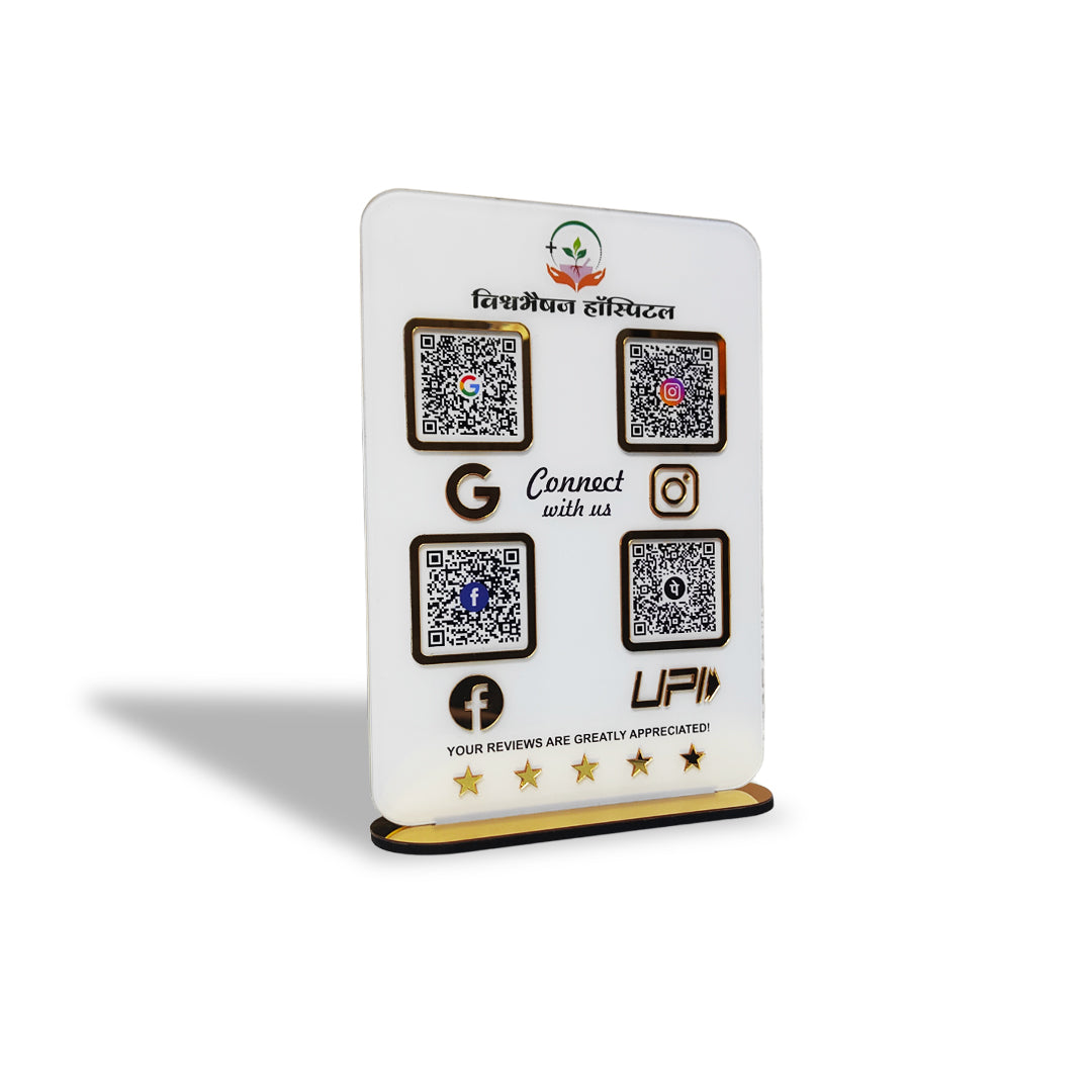 Smart NFC 4-in-1 Standee - Text Icon Edition - Elite