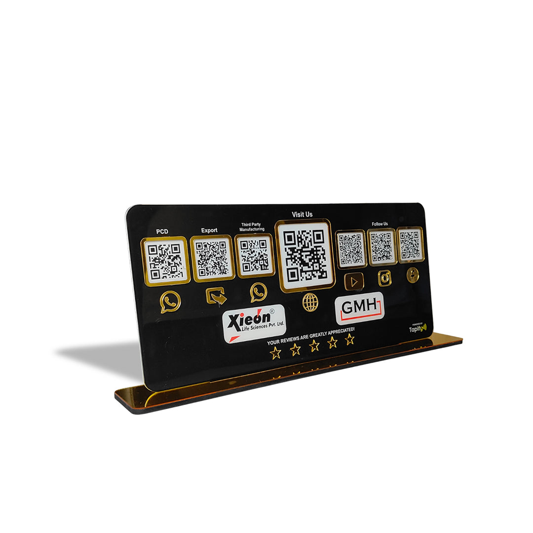 Smart NFC 7-in-1 Table Top Standee