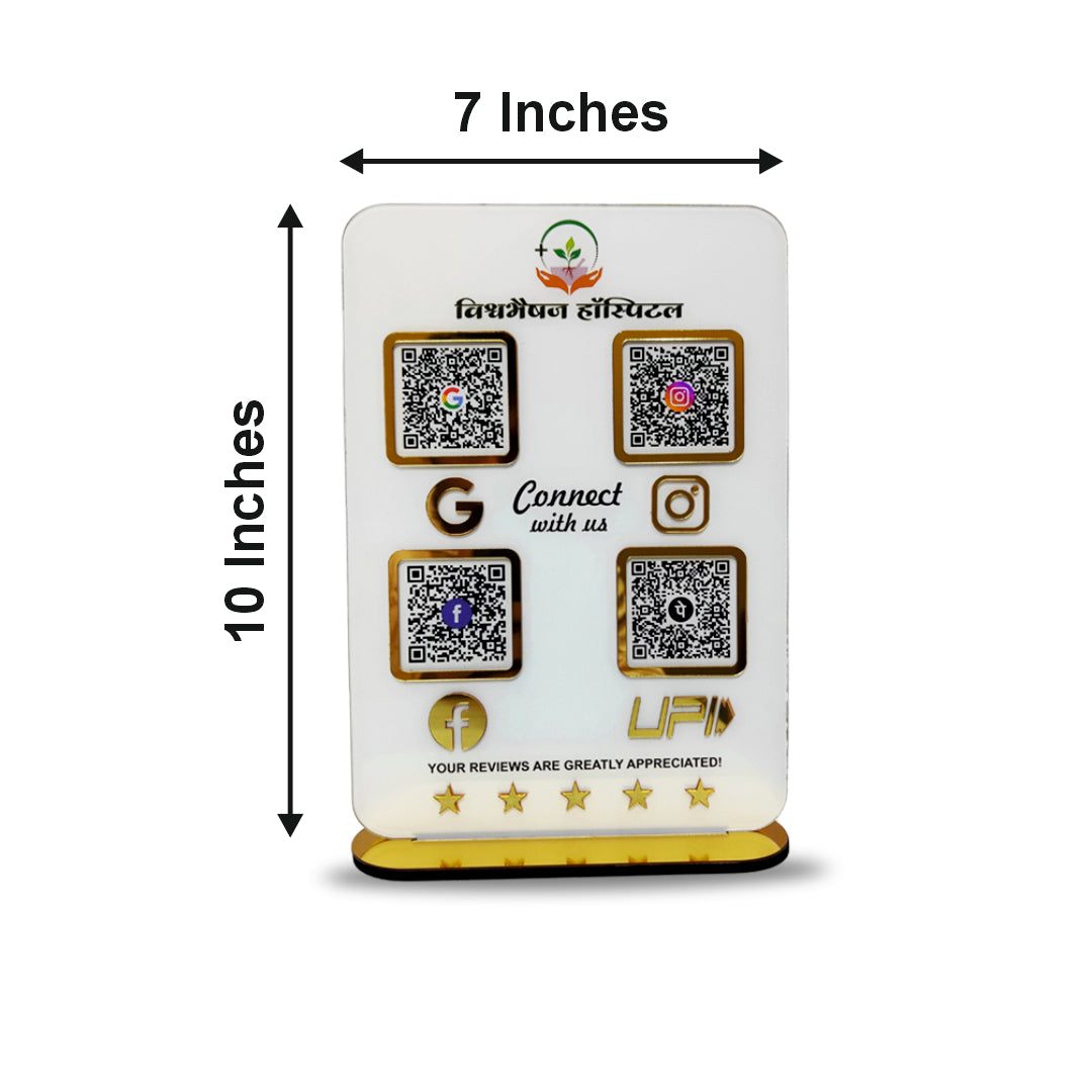 Smart NFC 4-in-1 Standee - Text Icon Edition - Elite