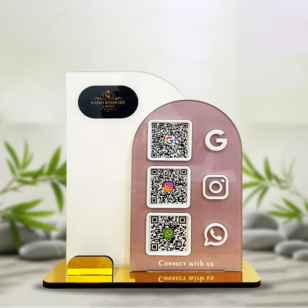 Premium Arch Shaped Smart NFC 3-in-1 in Cutout ( With card Holder )