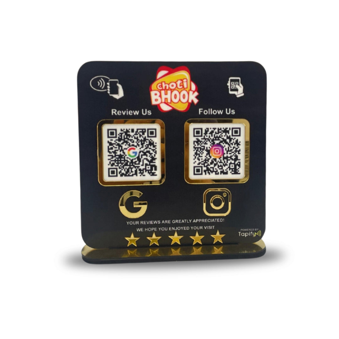 Smart NFC 2-in-1 Table Top Standee - Icon Edition