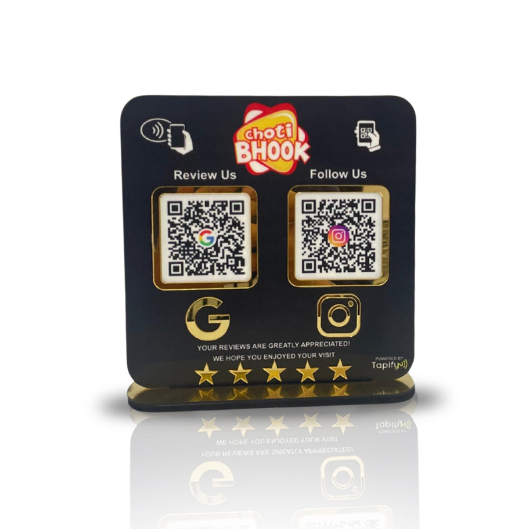 Smart NFC 2-in-1 Table Top Standee - Icon Edition