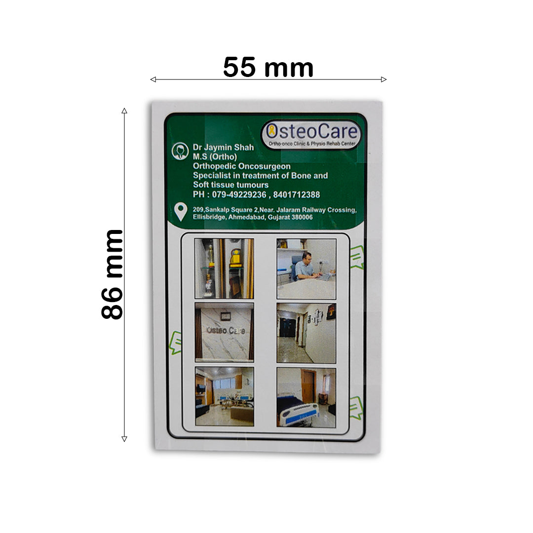 Whatsapp 3D Sparkle Business Cards