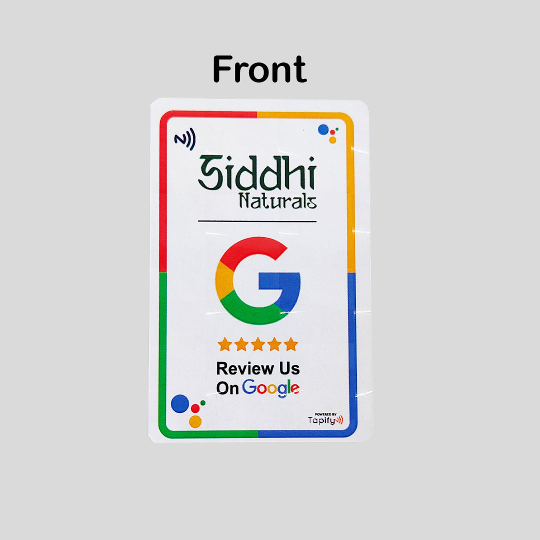 Google Review 3D Sparkle Cards