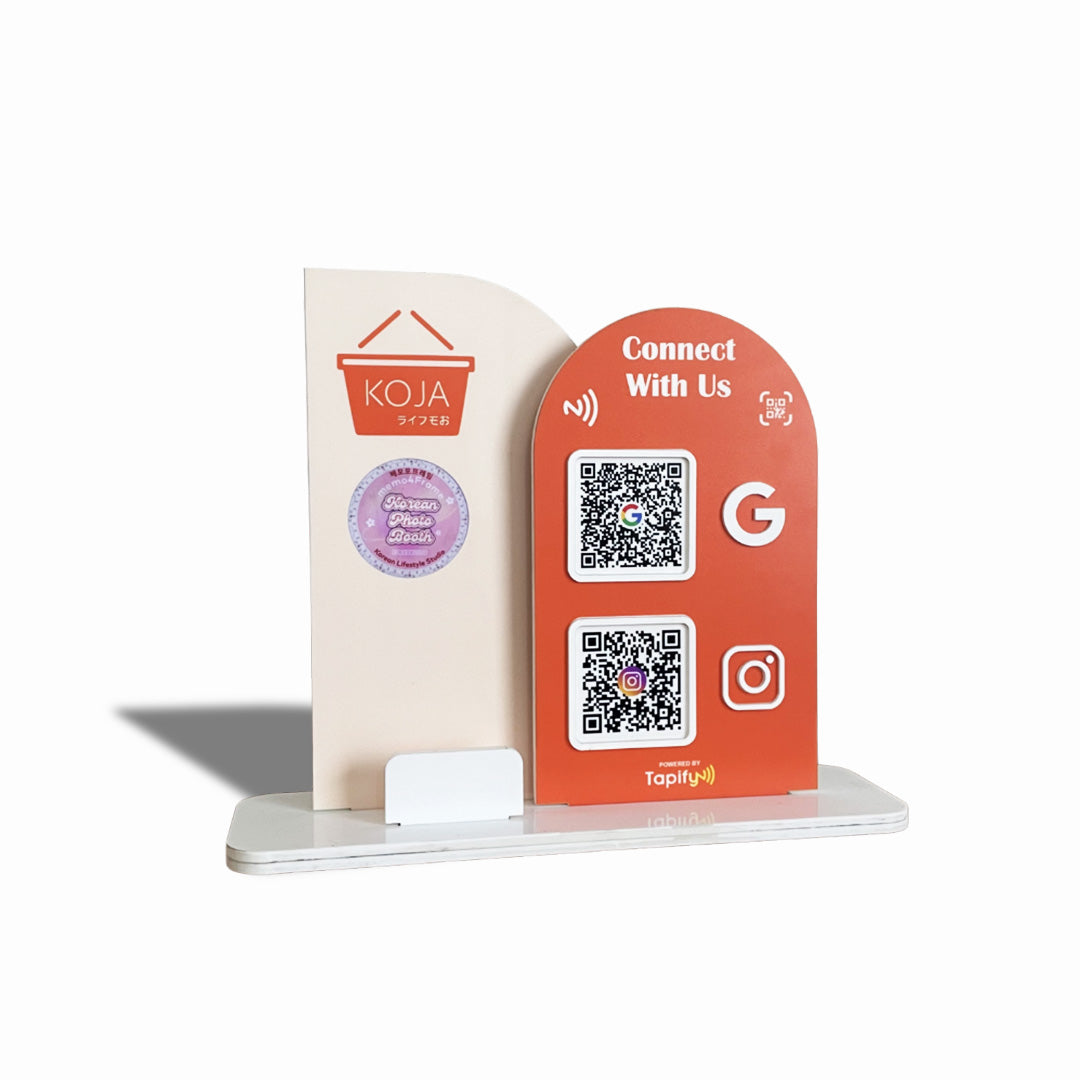 Premium Arch Shaped Smart NFC 2-in-1 in Cutout ( With card Holder )