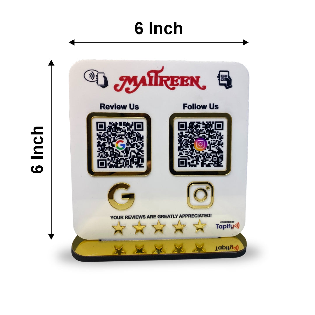 Smart NFC 2-in-1 Table Top Standee - Icon Edition