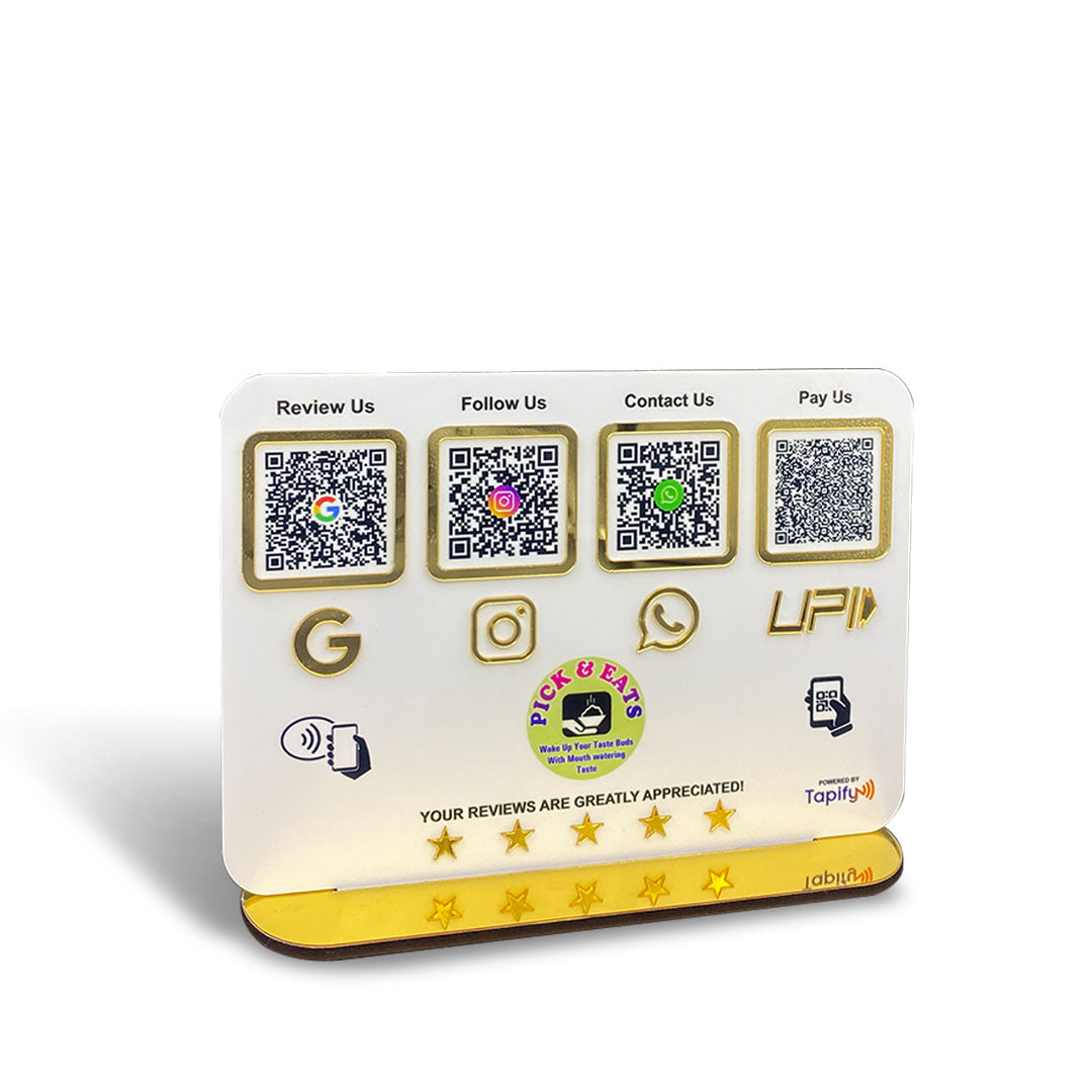 Smart NFC 4-in-1 Table Top Standee - Icon Edition