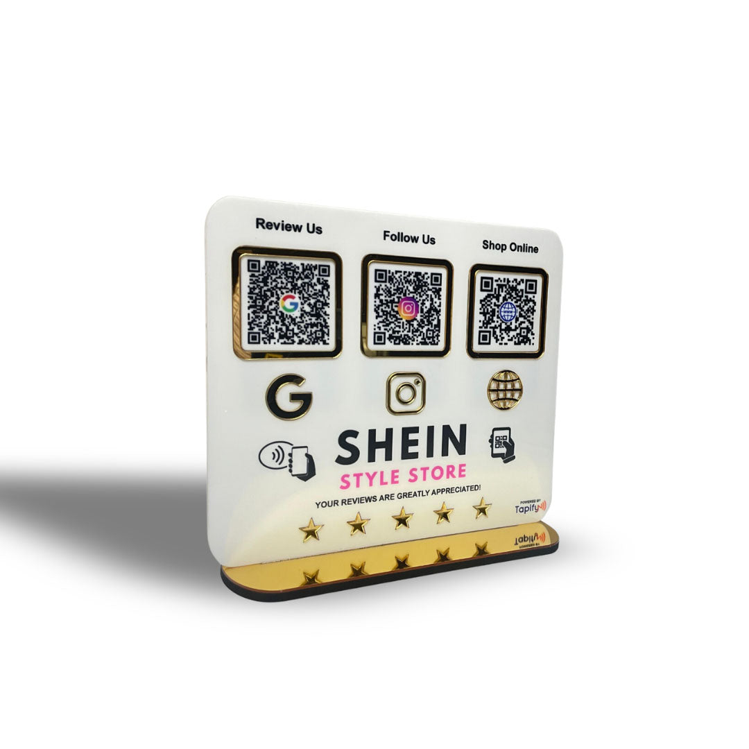 Smart NFC 3-in-1 Table Top Standee - Icon Edition