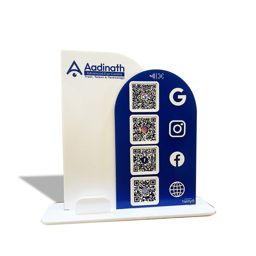 Premium Arch Shaped Smart NFC 4-in-1 in Cutout ( With card Holder )