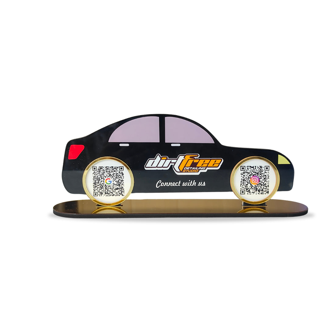 Car Shaped Smart NFC 2-in-1 Tabletop Standee