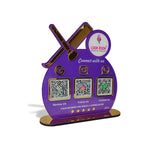 Smart NFC 3-in-1 Tabletop Standee For Salons & Beauty Parlours