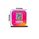 Tapify Mini – Instagram Standee (Fixed Design, Your Link Added)