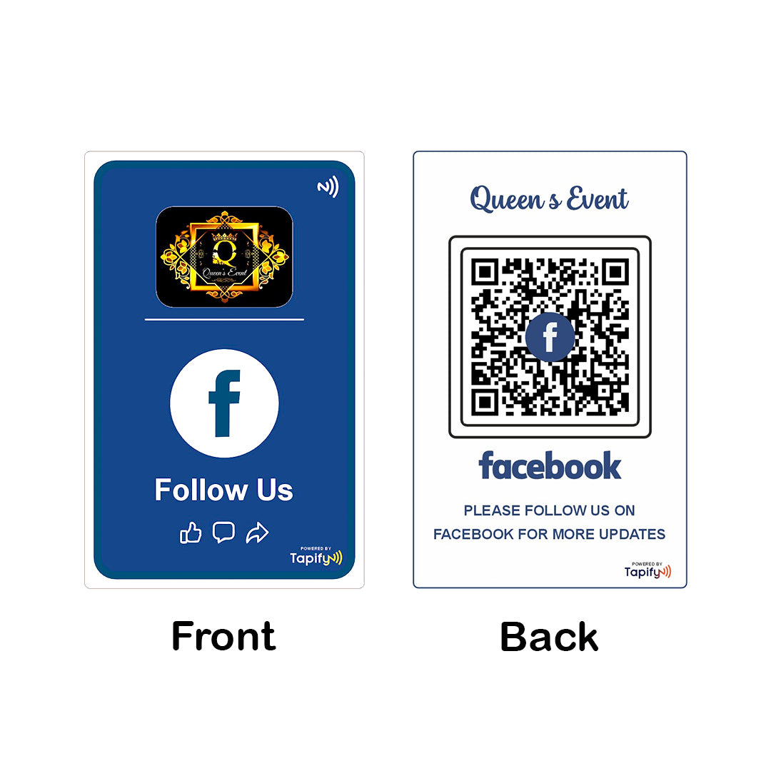 Smart NFC Facebook Card