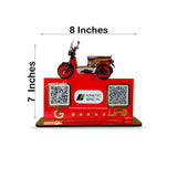 Eco Ride Logo Cutout Edition - Smart NFC 2-in-1 Table Top Standee