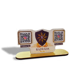 Logo Cutout - Smart NFC 2-in-1 Table Top Standee