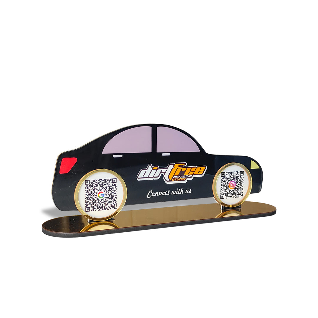 Car Shaped Smart NFC 2-in-1 Tabletop Standee