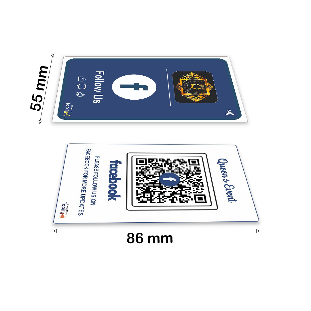 Smart NFC Facebook Card