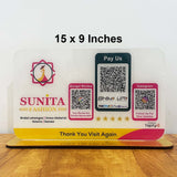 Smart NFC 3-in-1 Big Display Standee | Premium Edition
