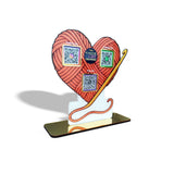 Crosia Shaped Cutout Smart NFC 3 in 1 Standee